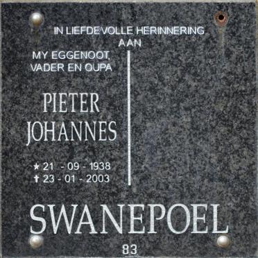 SWANEPOEL Pieter Johannes 1938-2003
