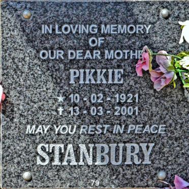 STANBURY Pikkie 1921-2001