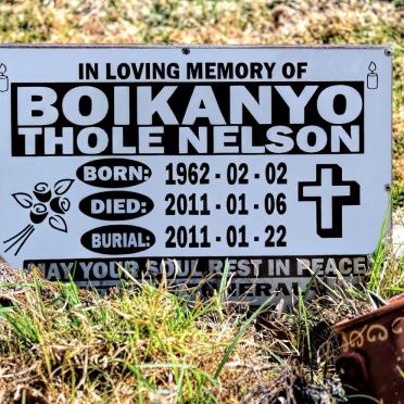 BOIKANYO Thole Nelson 1962-2011