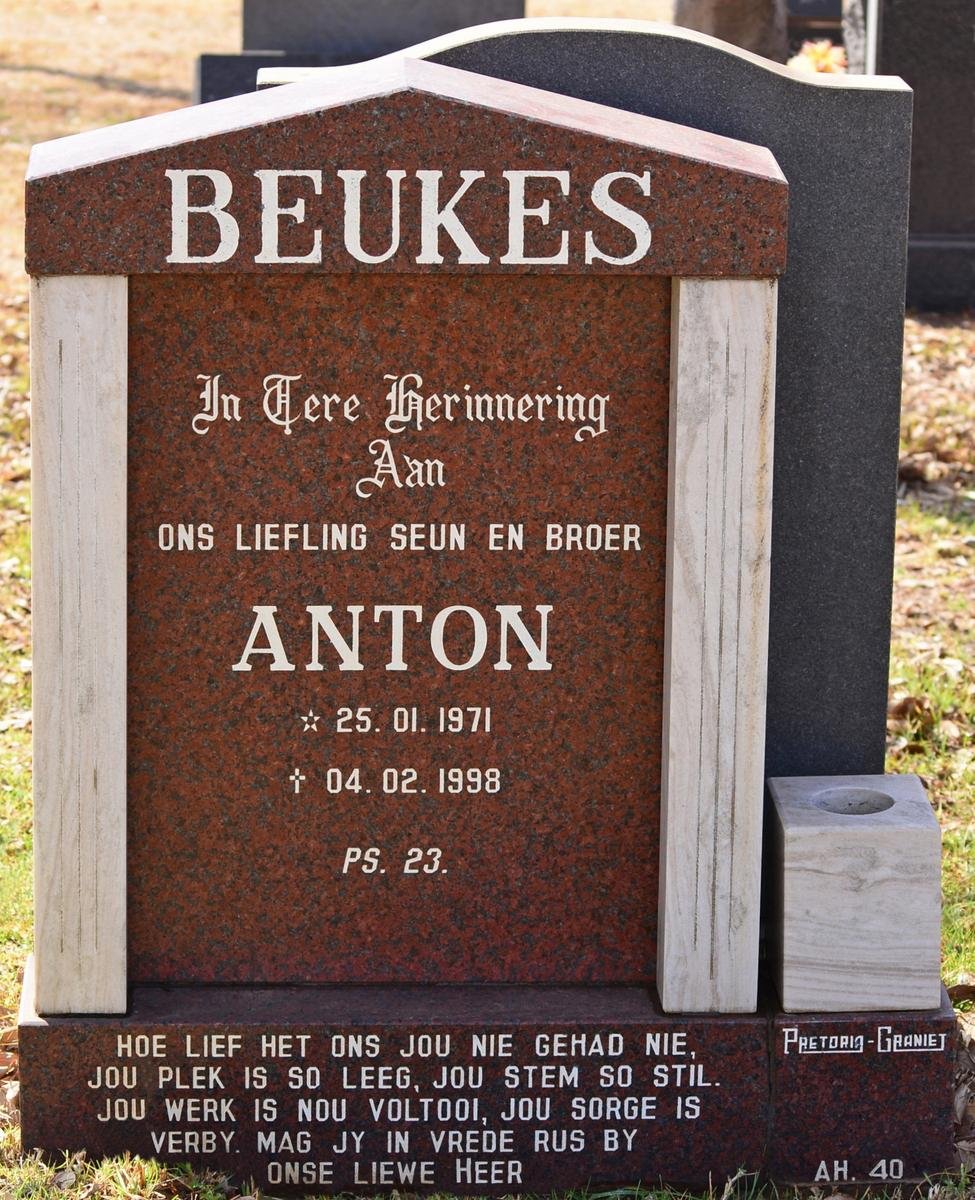 BEUKES Anton 1971-1998