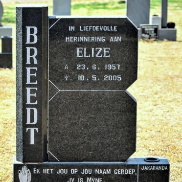 BREEDT Elize 1957-2005