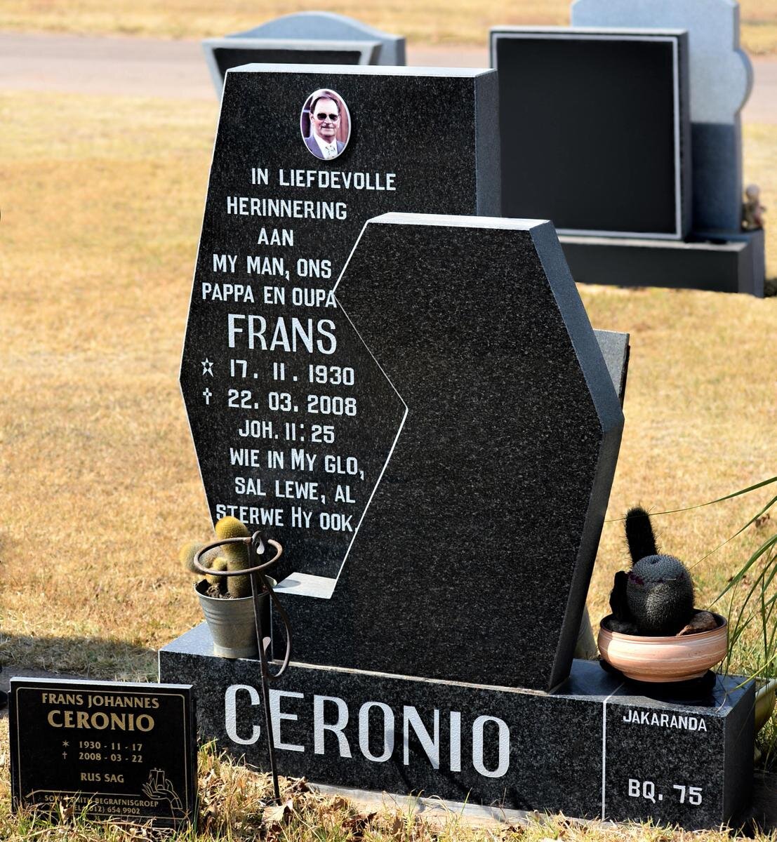 CERONIO Frans Johannes 1930-2008