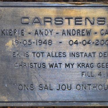 CARSTENS 1948-2007