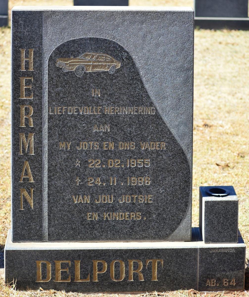 DELPORT Herman 1955 -1996