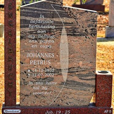 ENGELBRECHT Johannes Petrus 1932-2002