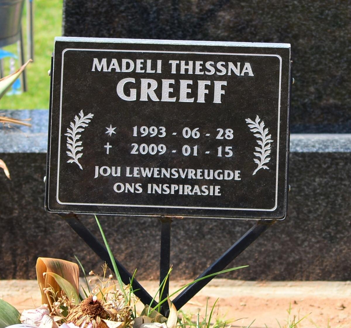 GREEFF Madeli Thessna 1993-2009