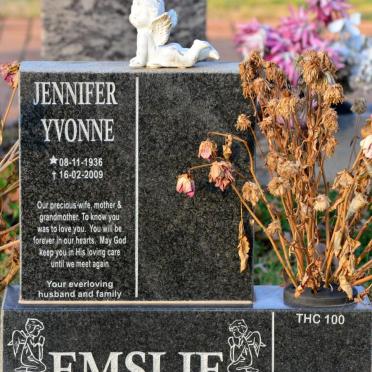 EMSLIE Jennifer Yvonne 1936-2009