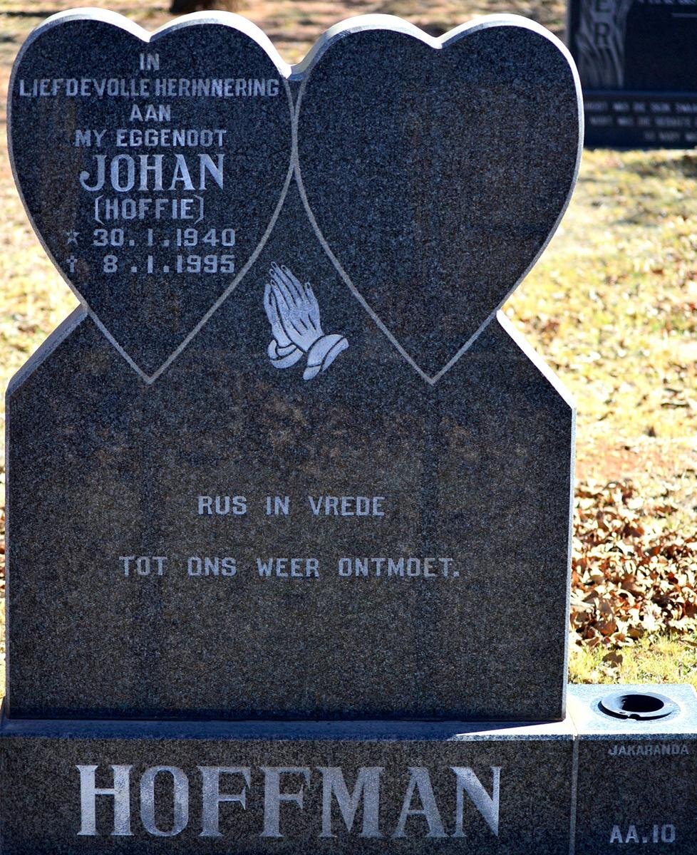 HOFFMAN Johan 1940-1995