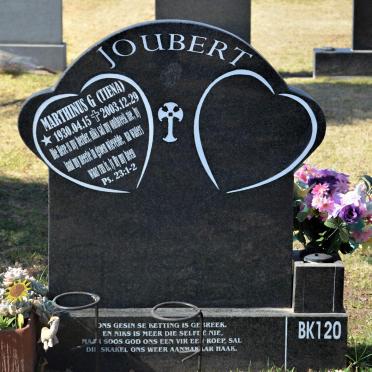 JOUBERT Marthinus G. 1930-2003