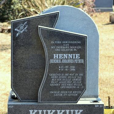 KUKKUK Hendrik Johannes Petrus 1956-2006