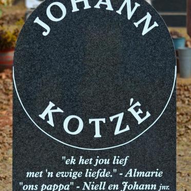KOTZÉ Hendrik Johannes 1974-2000