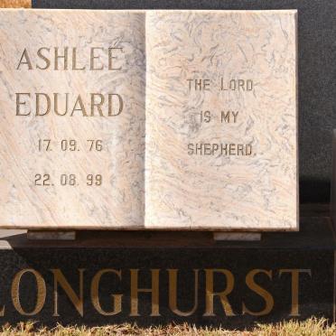 LONGHURST Ashlee Eduard 1976-1999