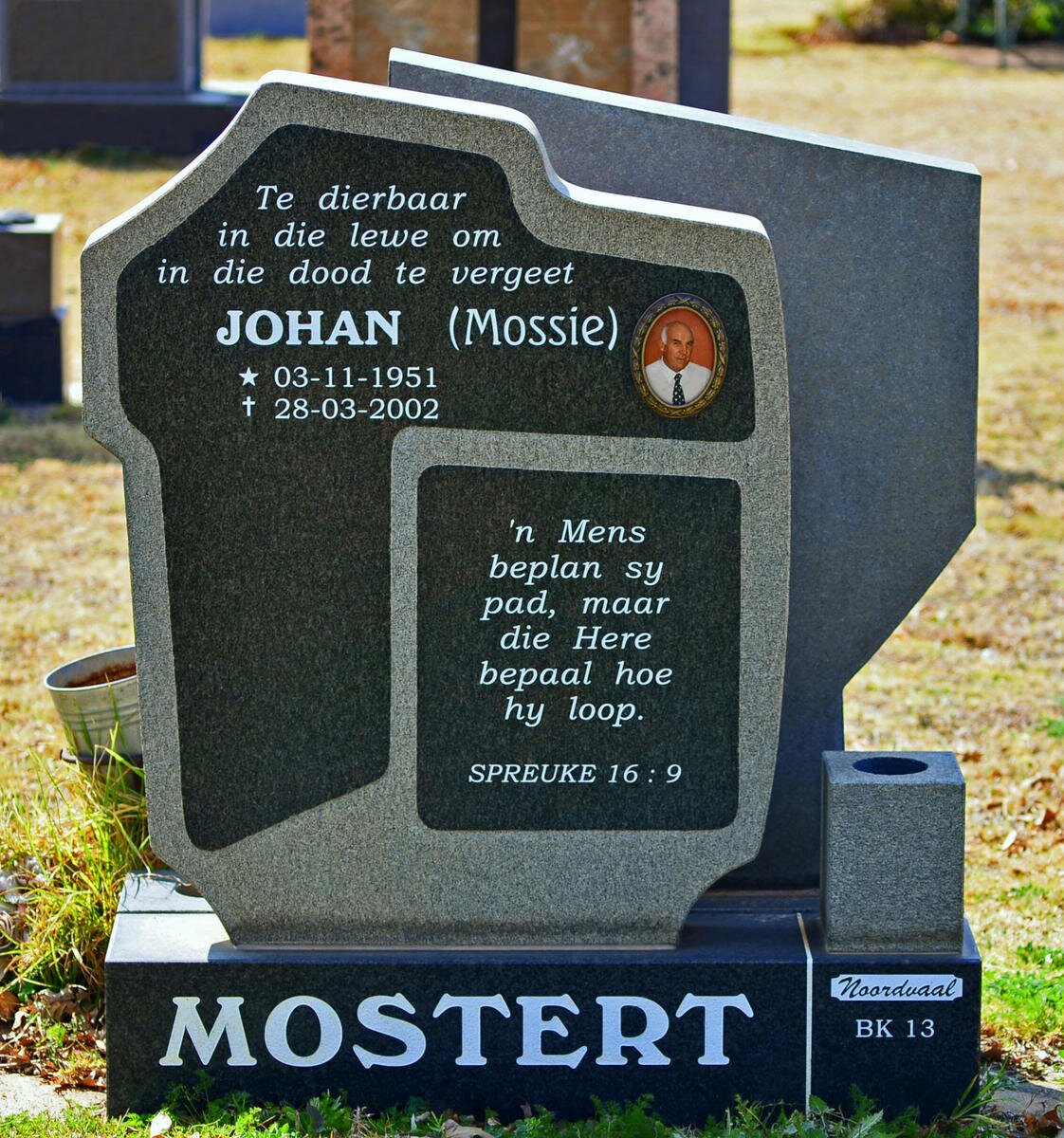 MOSTERT Johan 1951-2002