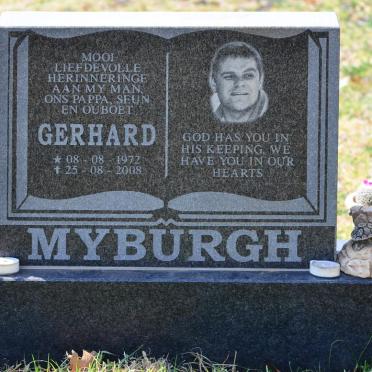 MYBURGH Gerhard 1972-2008