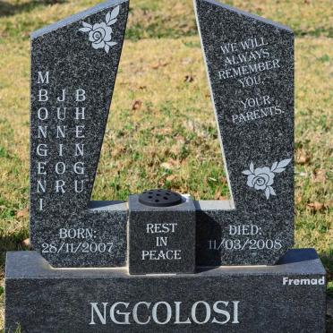 NGCOLOSI Mbongeni Junior Bhengu 2007-2008