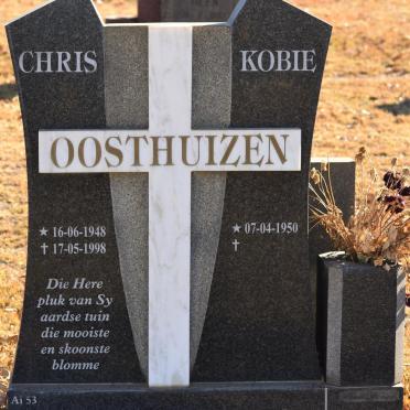 OOSTHUIZEN Chris 1948-1998 &amp; Kobie 1950-