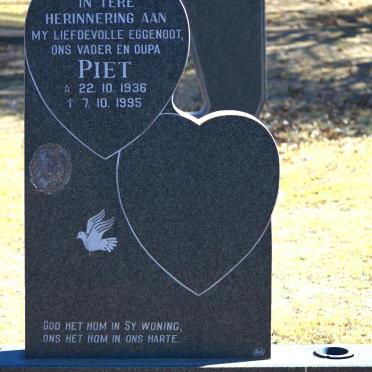 PIETERSE Piet 1936-1995