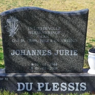 PLESSIS Johannes Jurie, du 1944-2008