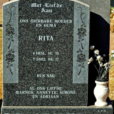 STOLTZ R.E. Rita 1951-2002