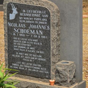 SCHOEMAN Nicolaas Johannes 1955-1997