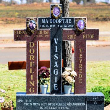 VISAGIE Doortjie 1925-2009