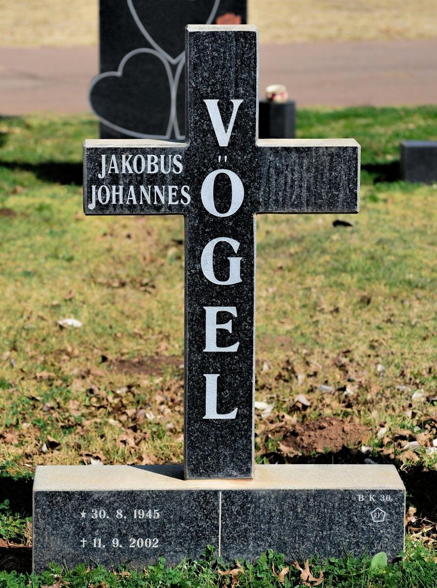 VÖGEL Jakobus Johannes 1945-2002