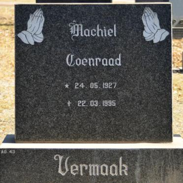VERMAAK Machiel Coenraad 1927-1995