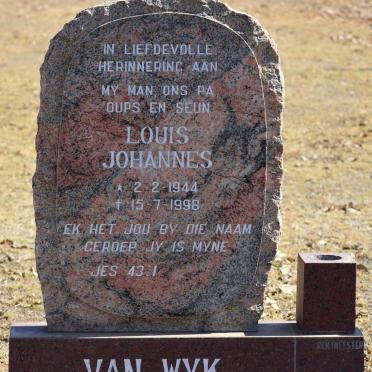 WYK Louis Johannes, van 1944-1998