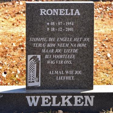 WELKEN Ronelia 1954-2001