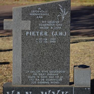 WYK J.H. , van 1937-1999