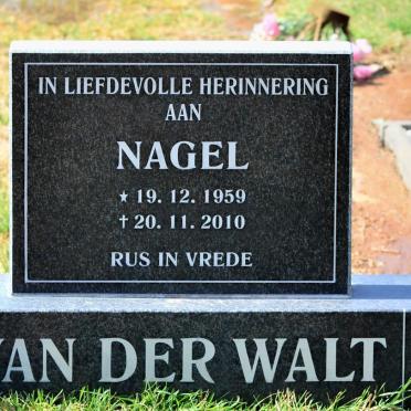 WALT Nagel, van der 1959-2010