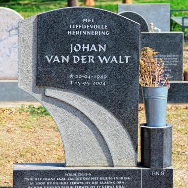 WALT Johan, van der 1949-2004
