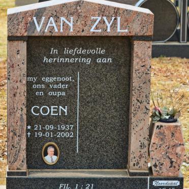 ZYL Coen, van 1937-2002