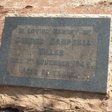 MILLER Gordon Campbell -1949