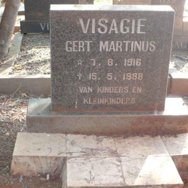 VISAGIE Gert Martinus 1916-1988