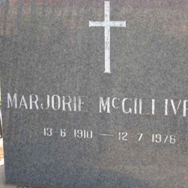 McGILLIVRAY Marjorie 1910-1976
