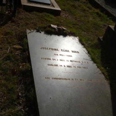 HUGO Josephine Elise nee PELLISSIER 1885-1962