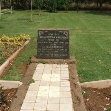 PRINSLOO Anna Christina Magdalena ??-??