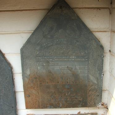 BERG Jacobus Abraham He?, van den 1899-1901