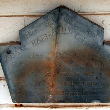 BARNARD Adam 1899-1900