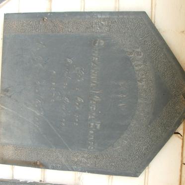 BOTES Susanna Maria 1898-1901