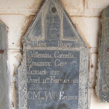 ERASMUS Willemina Cornelia 1897-1902