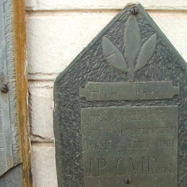 PRENSLOO Sovya Susana 1899-1901