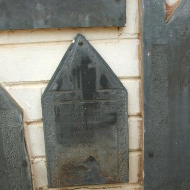 STEENKAMP Daniel Jacobus -1901