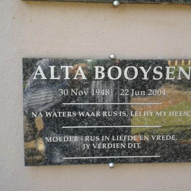 BOOYSEN Alta 1948-2004