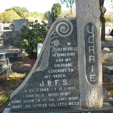 JORDAAN J.B.F.S. 1948-1985