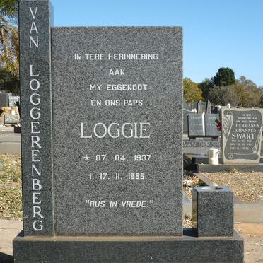 LOGGERENBERG Loggie, van 1937-1985