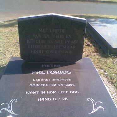 PRETORIUS Pieter 1968-2006