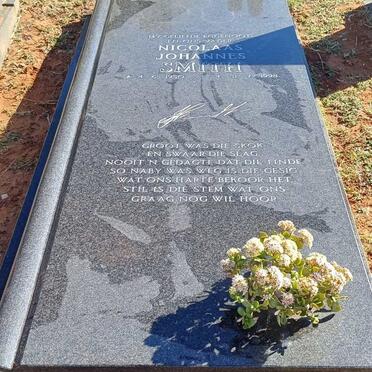 SMITH Nicolaas Johannes 1950-1998