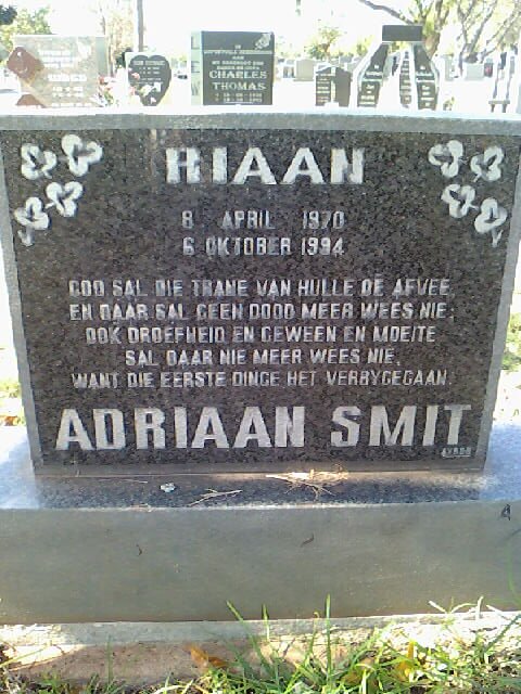 SMIT Adriaan 1970-1994